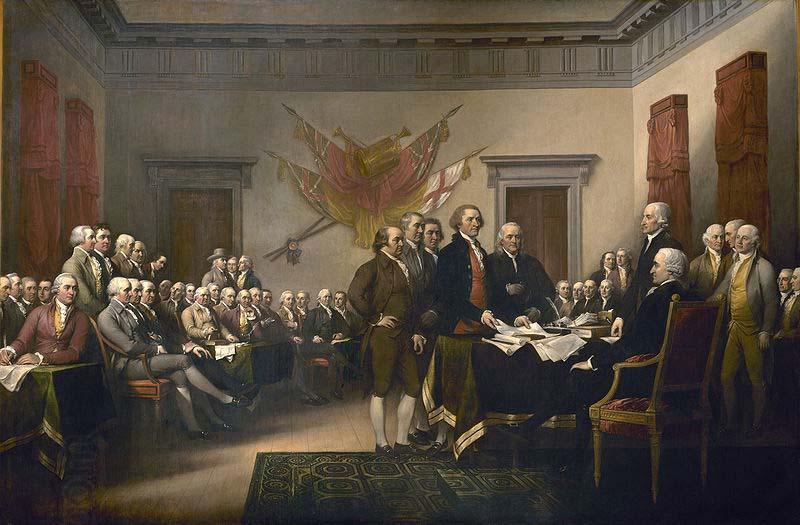 John Trumbull The Declaration of Independence China oil painting art